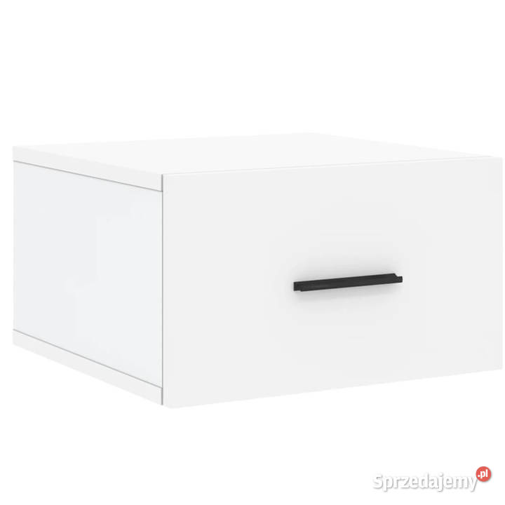Wiszące szafki nocne 2 białe 35x35x20 WM829853