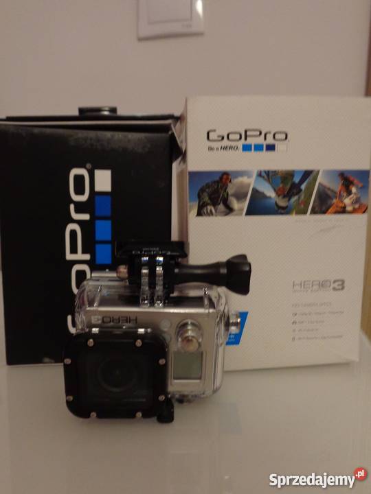 GO PRO HERO 3 white edition Kamery Piotrków Trybunalski sprzedam