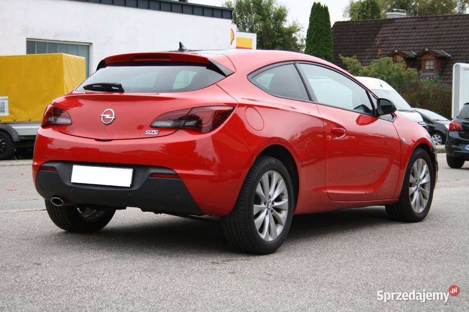 OPEL ASTRA J GTC 14TURBO 2016 nieuszkodzony Kraków