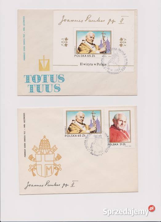 Okolicznościowe Pocztówki Wizyta Jana Paweła II Wrocław
