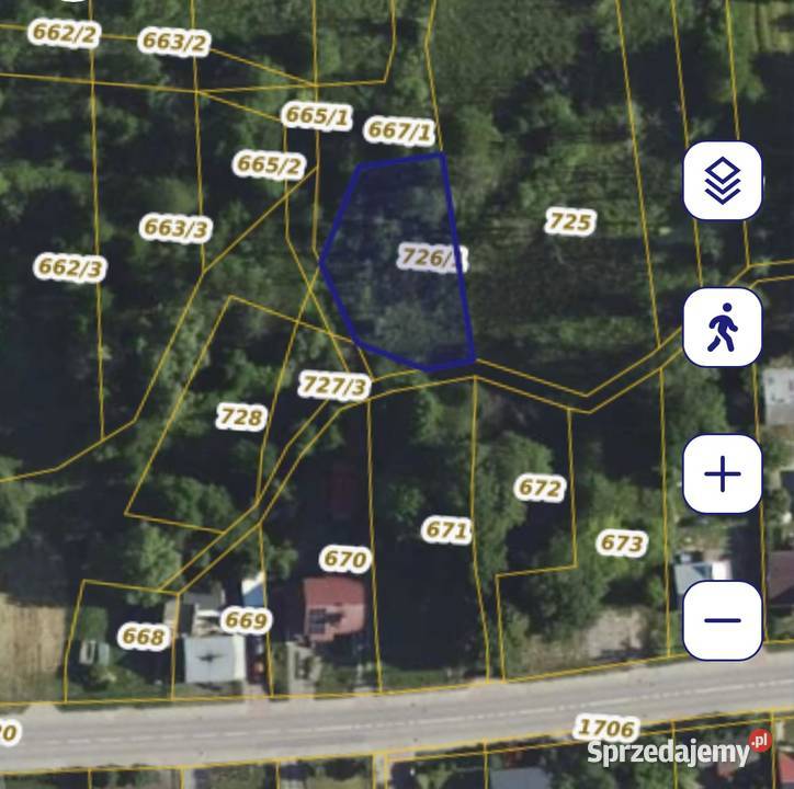 Komplet trzech działek o łącznej powierzchni 1 1968m2 Bełżec