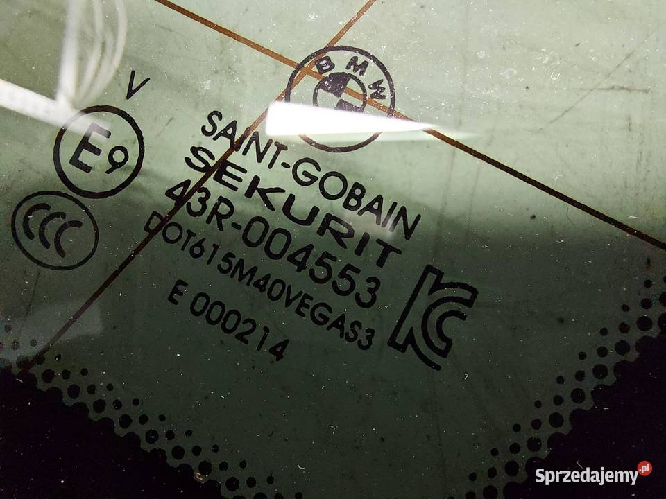 BMW G05 X5 30d 2019r SZYBA KAROSERYJNA PRAWY TYŁ Karoseryjne