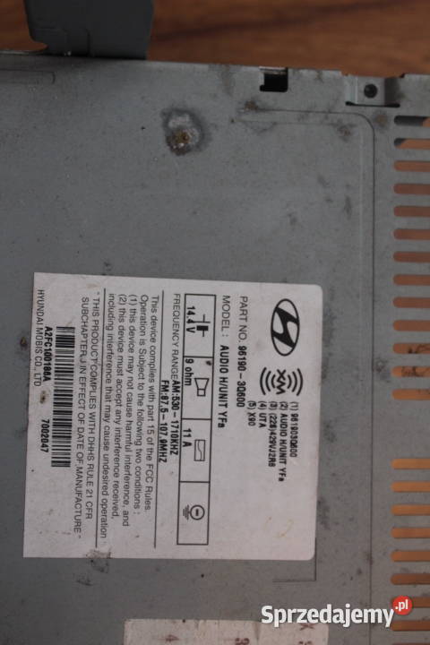 radio Hondy Odyssey Żarów