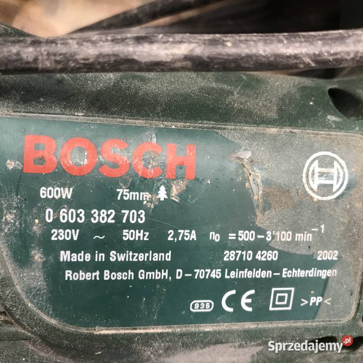 Wyrzynarka Bosch PST 750 PE na części