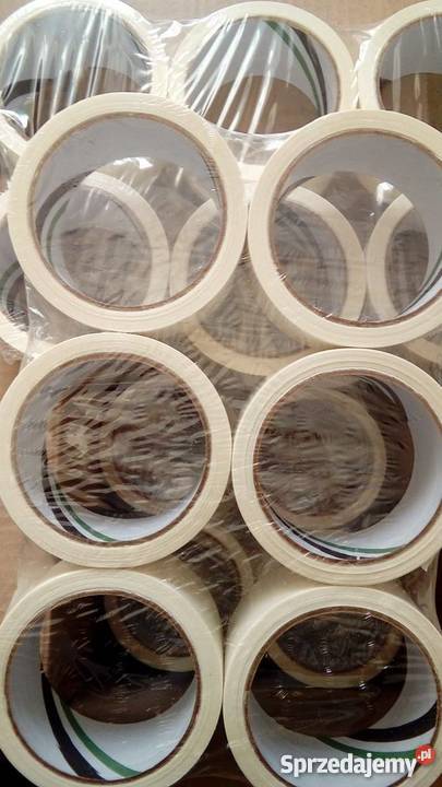 taśma pakowa biała klej kauczuk 4860y sprzedam