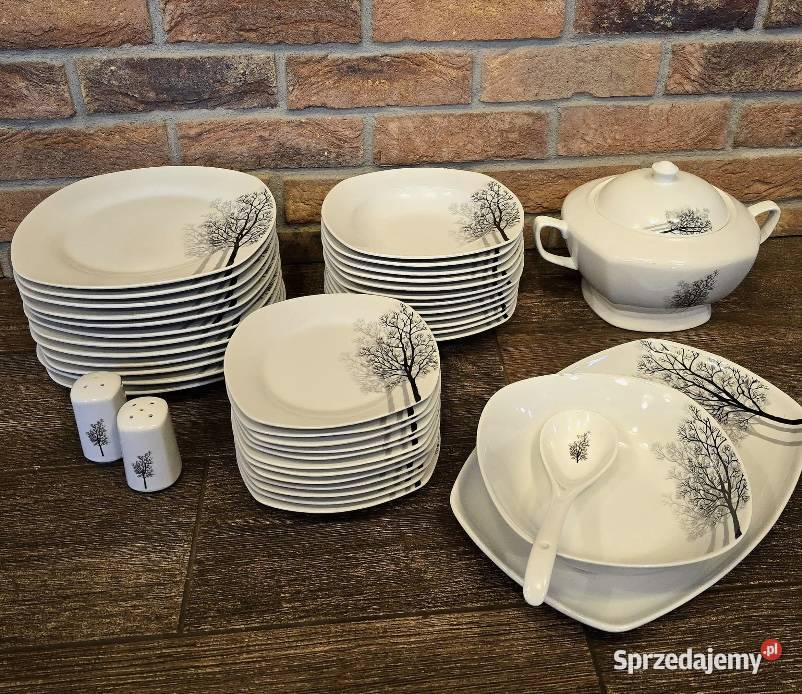 319 Zestaw obiadowy na 12 osób śląskie Zabrze