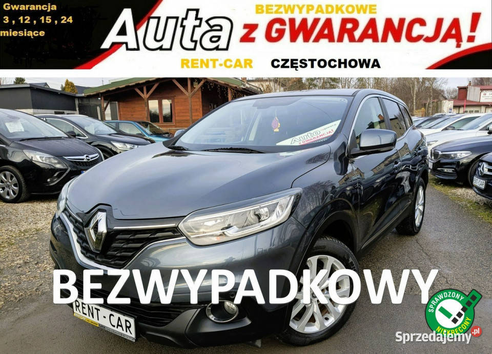 Renault Kadjar 12i130OPŁACONY Bezwypadkowy92000 centralny zamek śląskie Częstochowa sprzedam