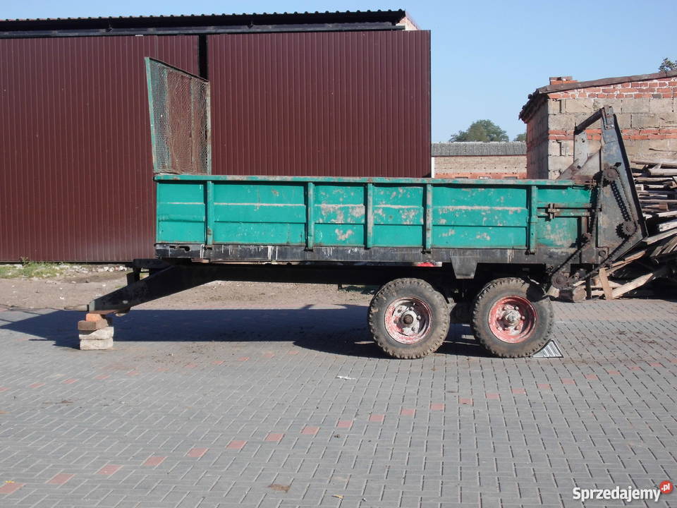 Rozrzutnik obornika tandem 6t Miejska Górka sprzedam