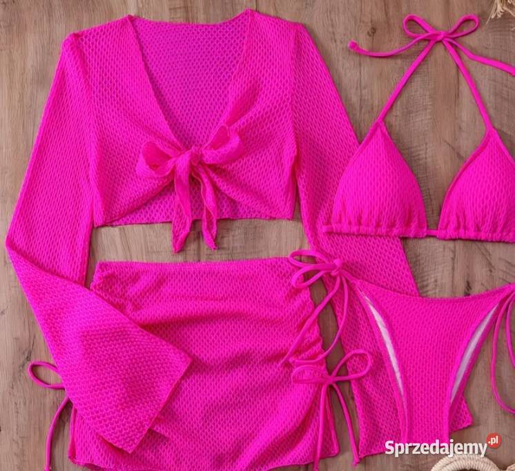 Strój kąpielowy różowy Stare Oborzyska