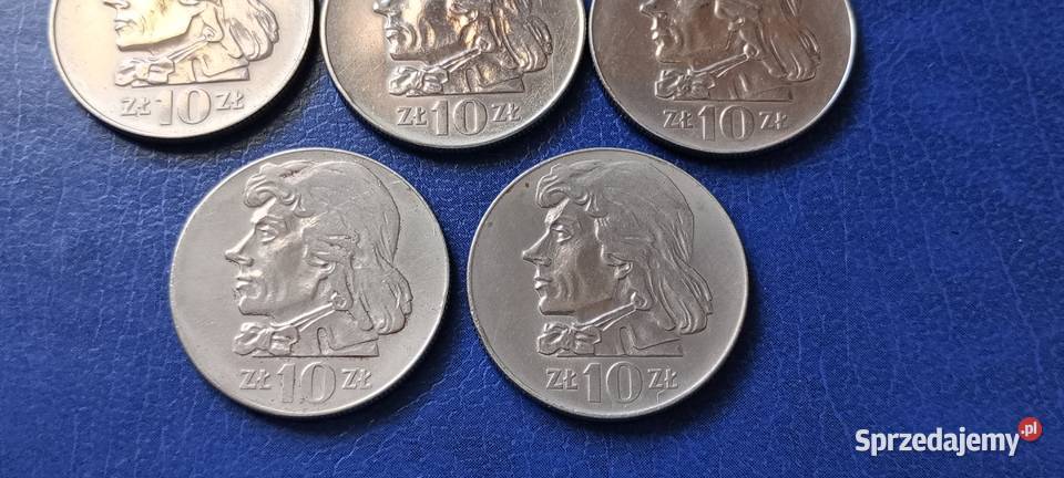 Stare monety 10 złotych Tadeusz Kościuszko 8 Kolekcje Lesko