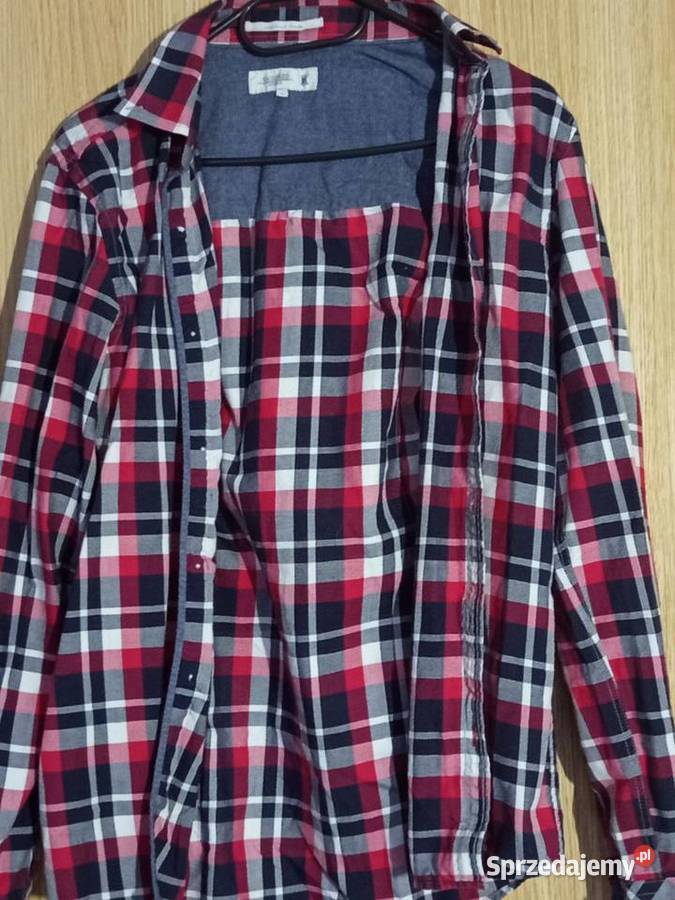 Koszula męska czerwony