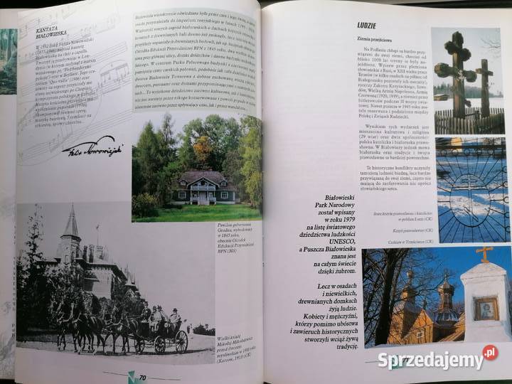 Białowieża pierwotna puszcza Europy Rok wydania 1997 podkarpackie