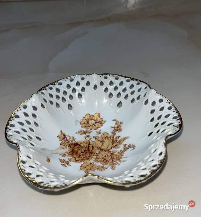 Paterka z ażurem Syg Murmann Bavaria Porcelana i szkło Gdańsk