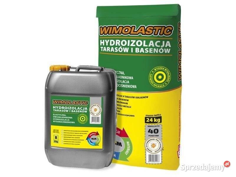 Wimolastic hydroizolacja tarasów i basenów Waga Materiały budowlane Gdynia sprzedam
