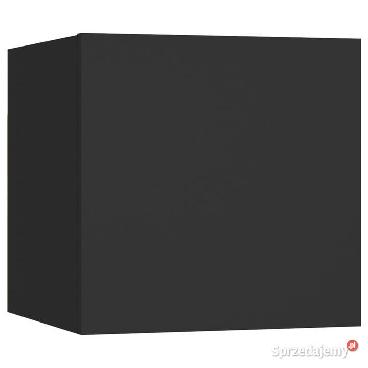 Szafka nocna czarna 305x30x30 materiał Warszawa