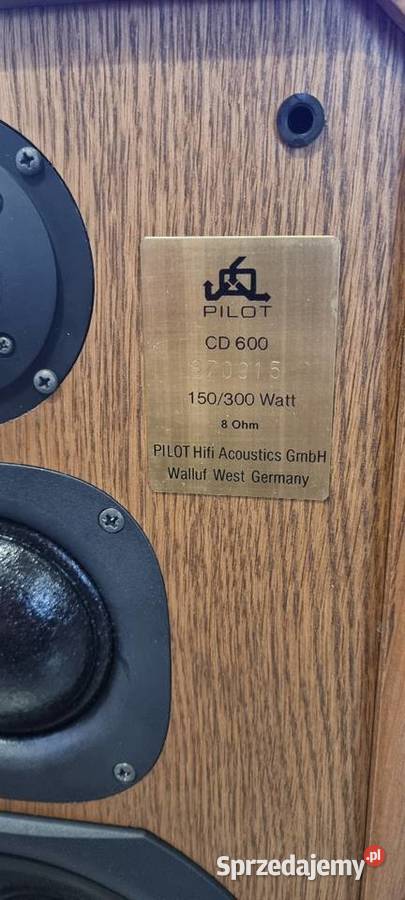 Kolumny pilot cd 600 lubuskie Kolesin