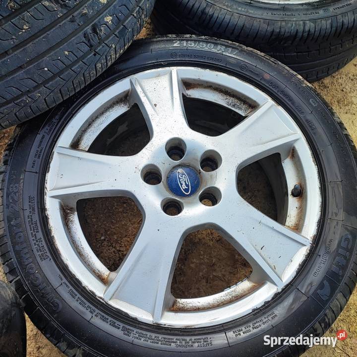 Koła felgi aluminiowe 17 ford 5x108 opony