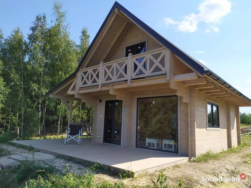 Dom drewniany z bali skandynawskich MAJORKA z Gniezno