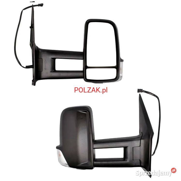 Lusterko PRAWE Długie Elektryczne Mercedes łódzkie Rawa Mazowiecka