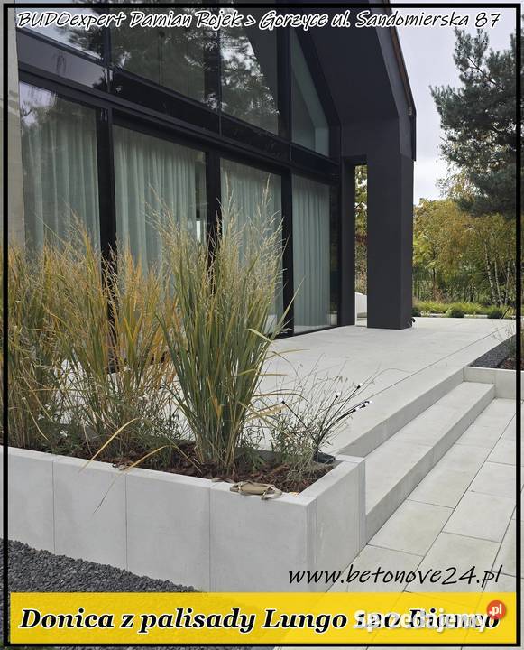 Palisada betonowa Forbet Lungo 120x45 Grande