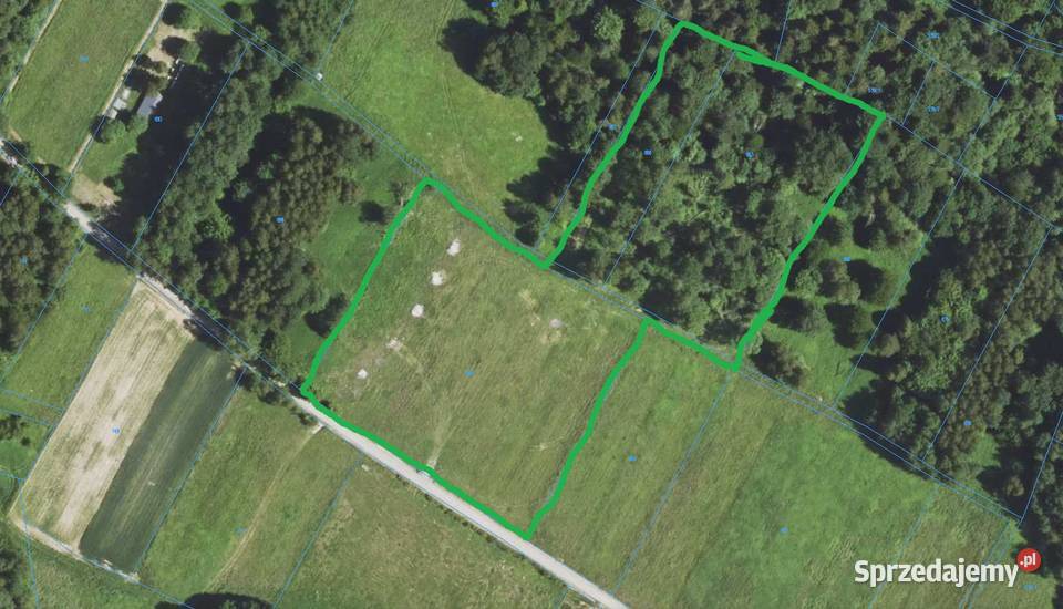 3 działki Glinik Zaborowski Rzeszów sprzedam