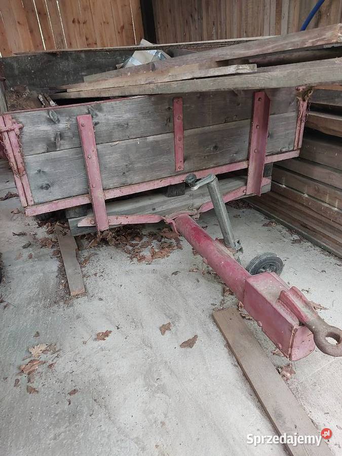 Przyczepa dwukolowa rolnicza mazowieckie Osinki