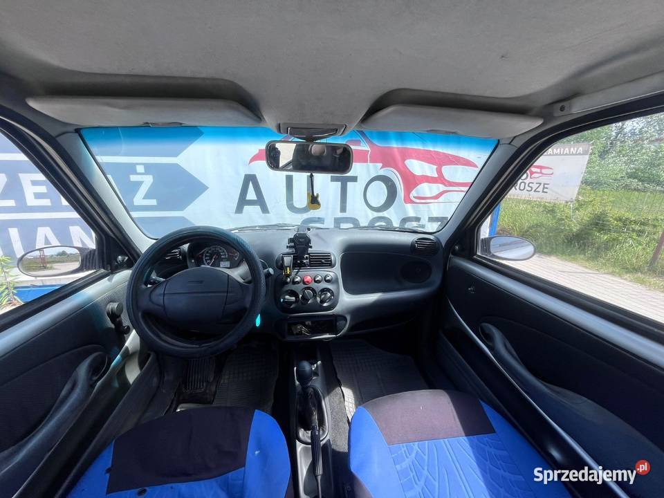 Fiat Seicento 11 BenzynaZadbanyDł OpłatyZamiana Seicento