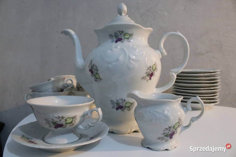 Serwis kawowy WAWEL dzbanek filiżanki ze dolnośląskie Wrocław sprzedam