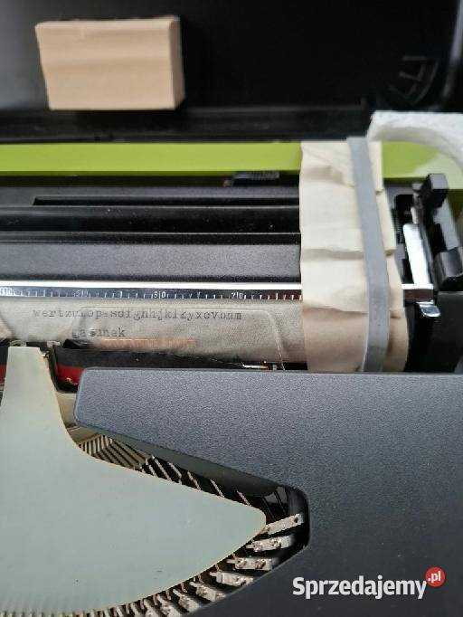 Maszyna do pisania Herbos 1300F NOWA NIGDY NIE Jaktorów