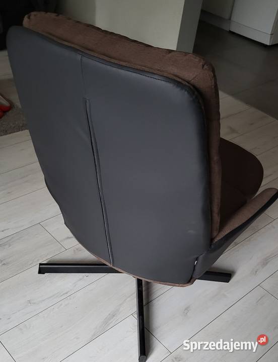 Fotel Rozkładany z Podnóżkiem ikea empik Puszczykowo sprzedam