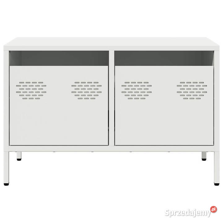 Szafka RTV biała 68x39x435 stal walcowana na Warszawa