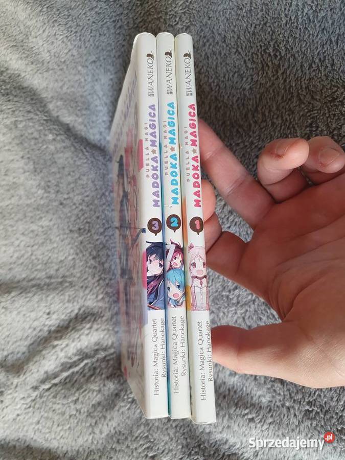 Puella Magi Madoka Magica zestaw 3 tomów wydanie Gdynia