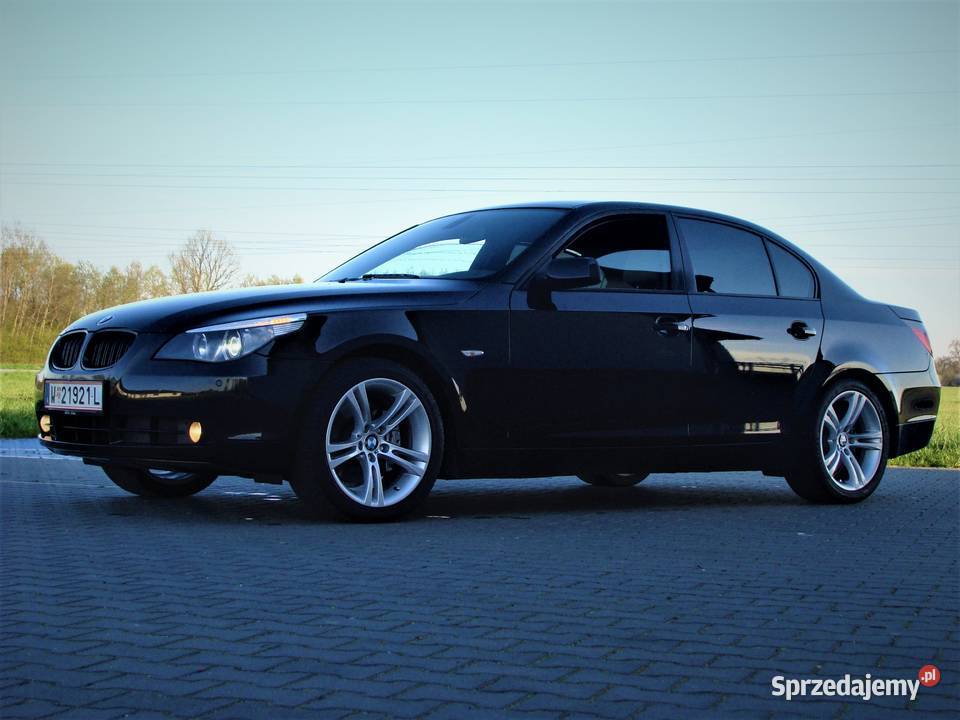 BMW e60 231 manual brązowe skóry M54 sprowadzony Radom