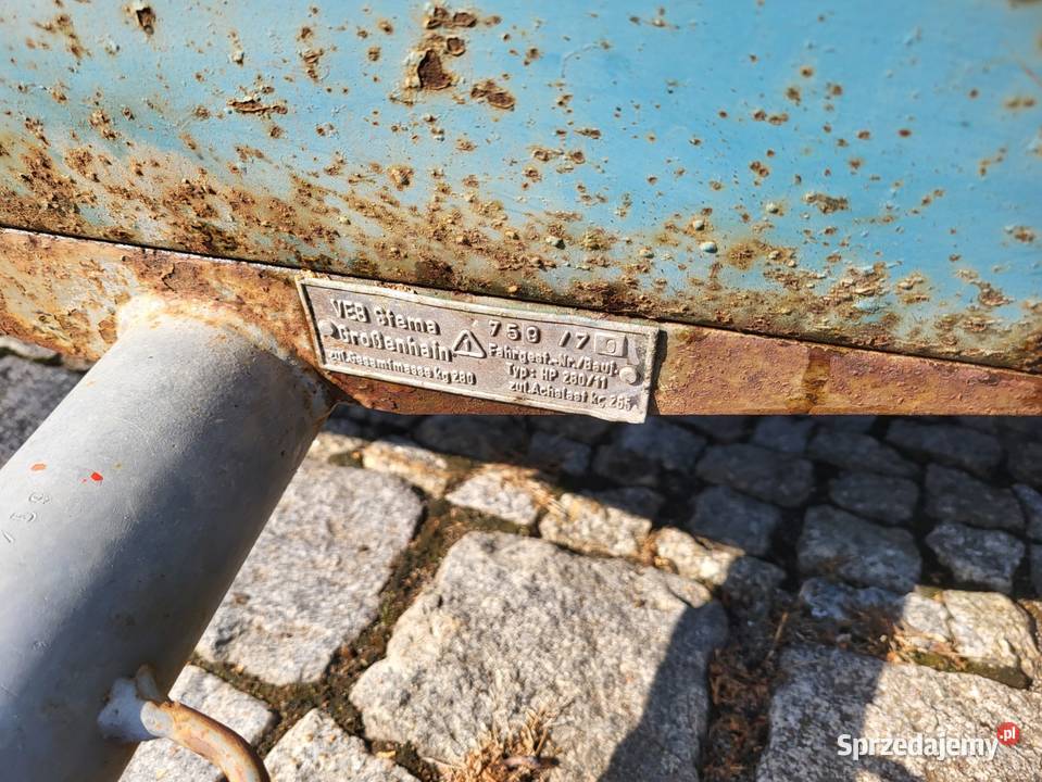 PRZYCZEPKA DO TRAKTORKA KOSIARKI AUTA PAPIERY DO Rybnik
