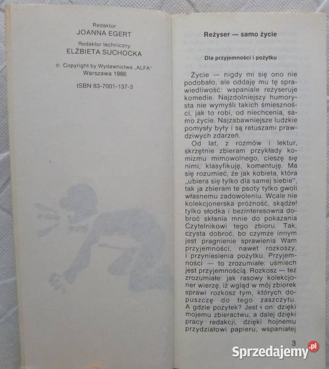 Gafy Komizm mimowolny Stefan Garczyński Warszawa