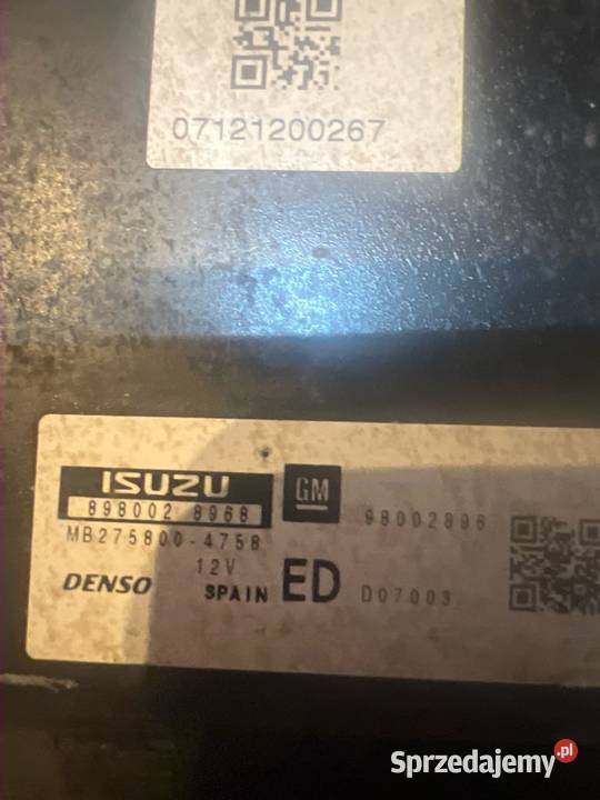 Komputer silnika opel mb5728004758 Margonin