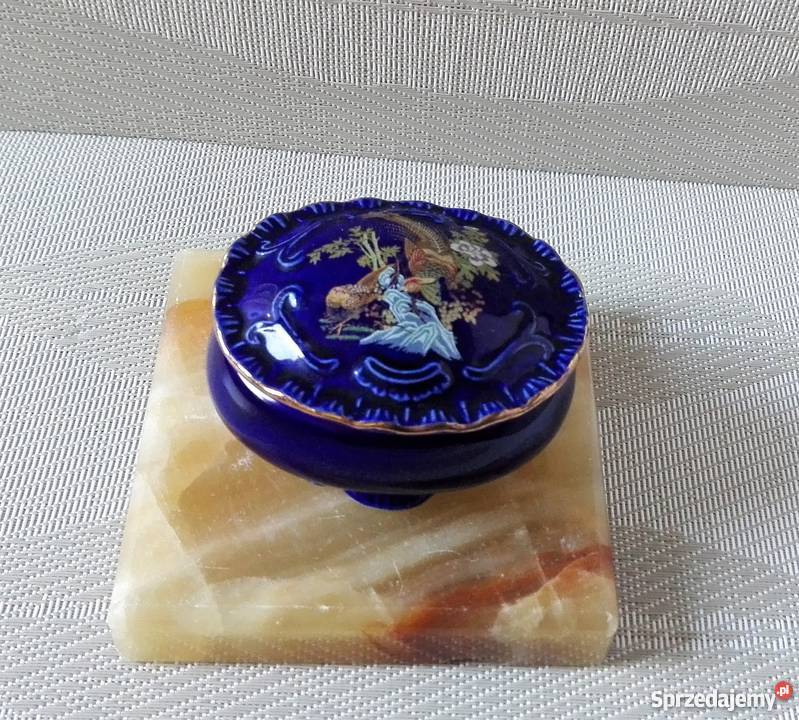 PORCELANA puzderko szkatułka pudełeczko na