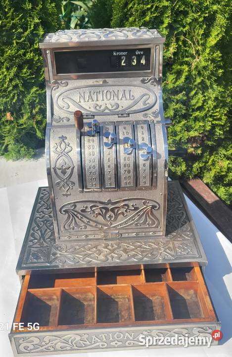Kasa fiskalna antyczna national łódzkie