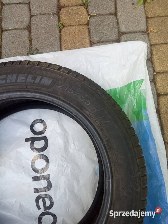 Opony Michelin 2155517 DOT 4218 bieżnik ok 6mm Katowice sprzedam