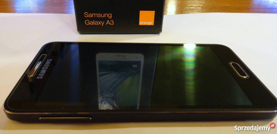 Samsung GALAXY A3 Idelany SZKŁO GW ORANGE Odtwarzacz MP3 Kościan
