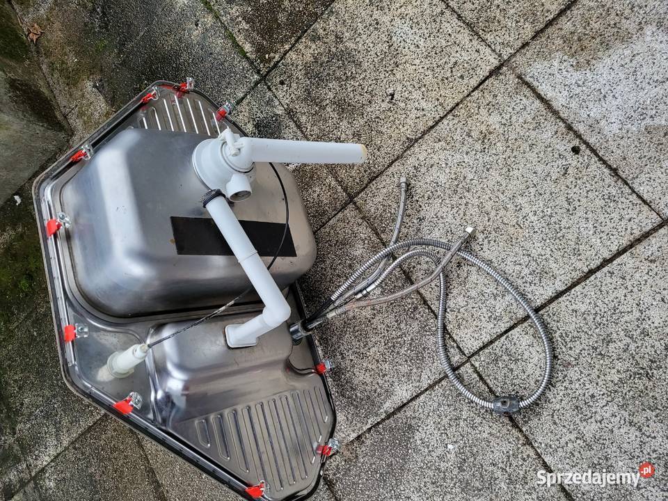 Zlewozmywak narożny Franke z baterią wyciaganą łódzkie