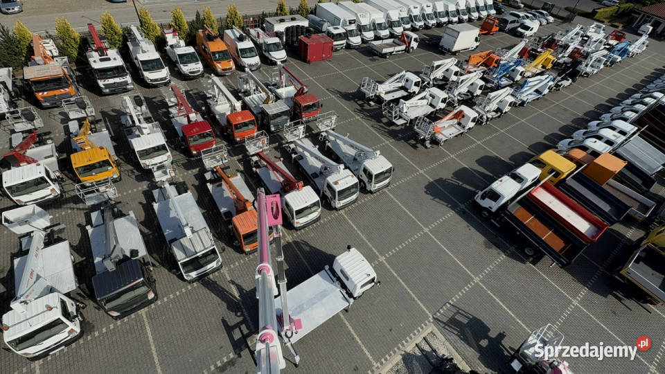 Nissan Cabstar Podnośnik Koszowy Zwyżka Multitel Nissan Widełki