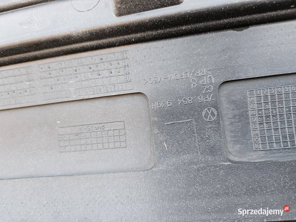 VW TOUAREG 7P6 LISTWA DRZWI LEWY PRZÓD LEWA osobowe