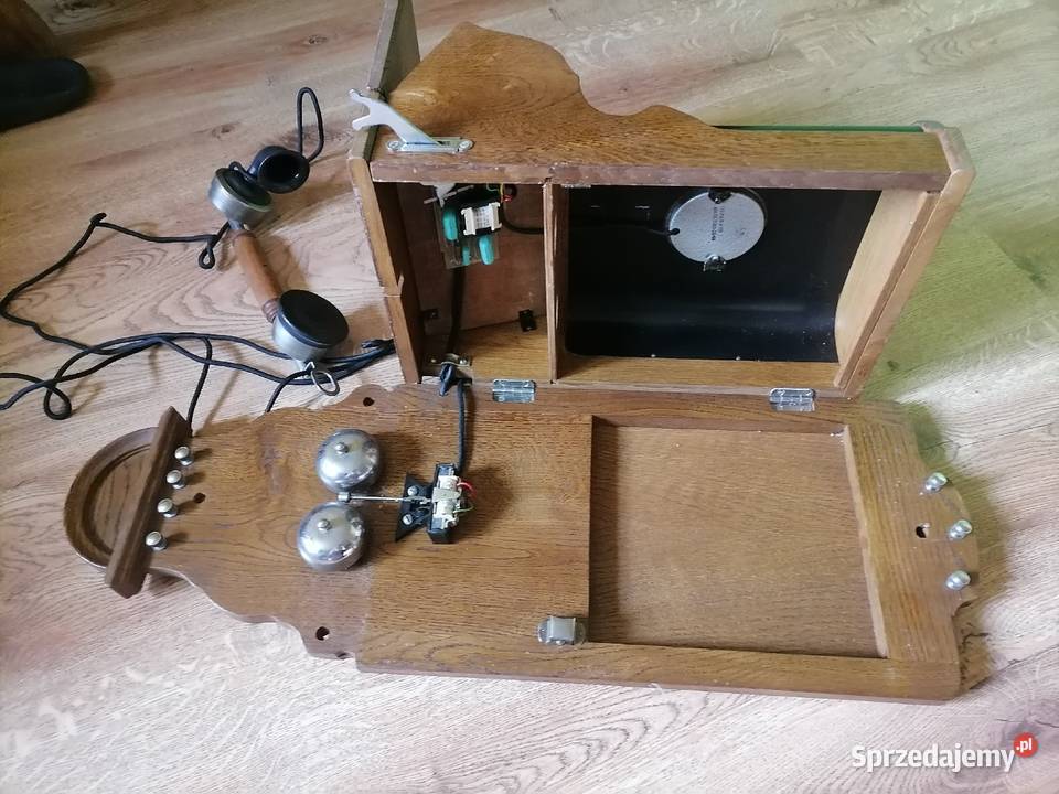 Stare polski telefon naścienny Telefony przewodowe Kraków