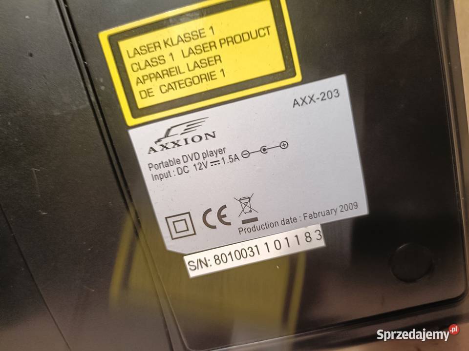 AXXION AXX203 DVD Player Poznań
