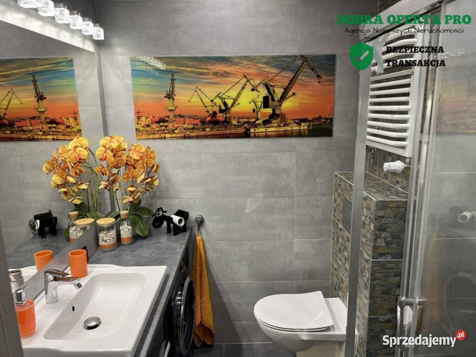 2 pokoje z widokiem Nowa Letnica 35 m Gdańsk