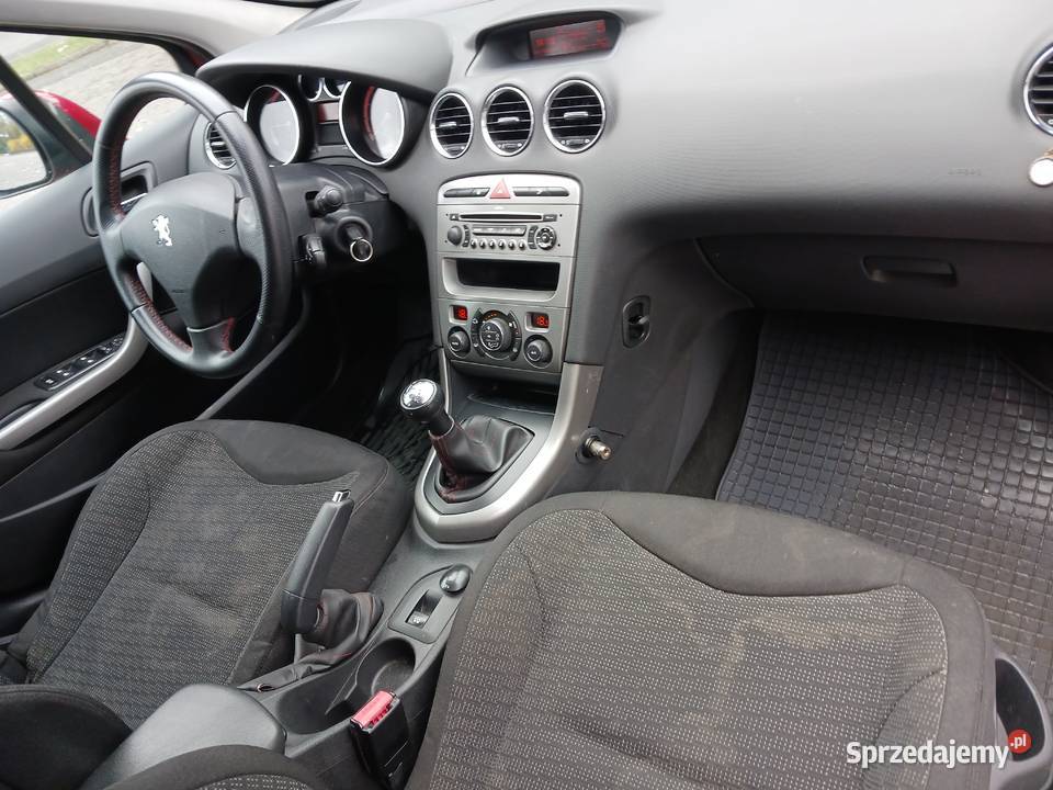 Peugeot 308 16 Premium Plus 2009r Salon Polska klimatyzacja Rybnik