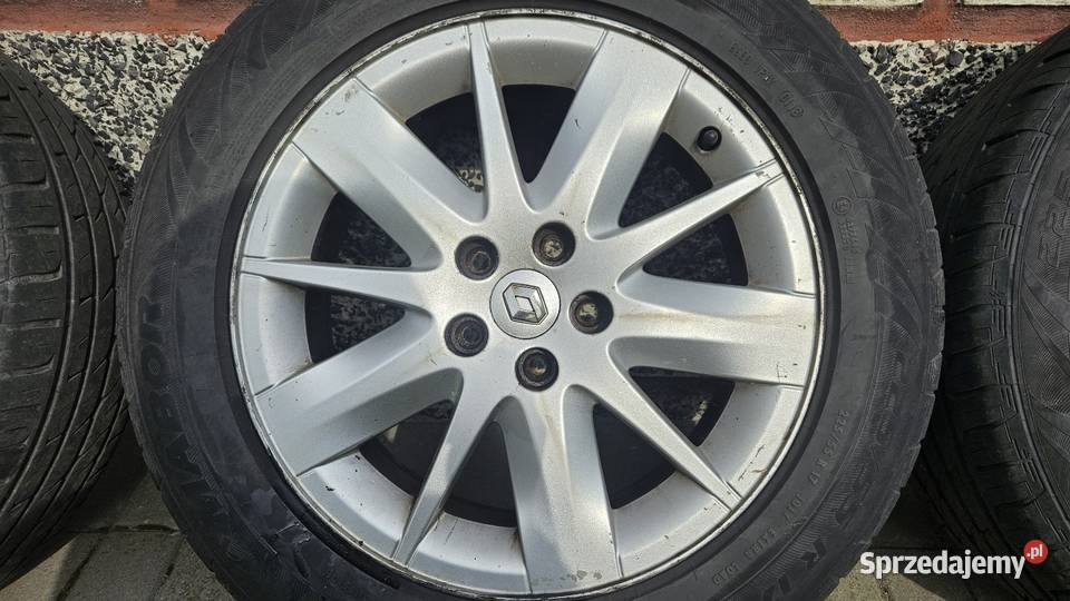 Felgi Renault Tellus 7Jx17 5CH50 z oponami Żdżanne