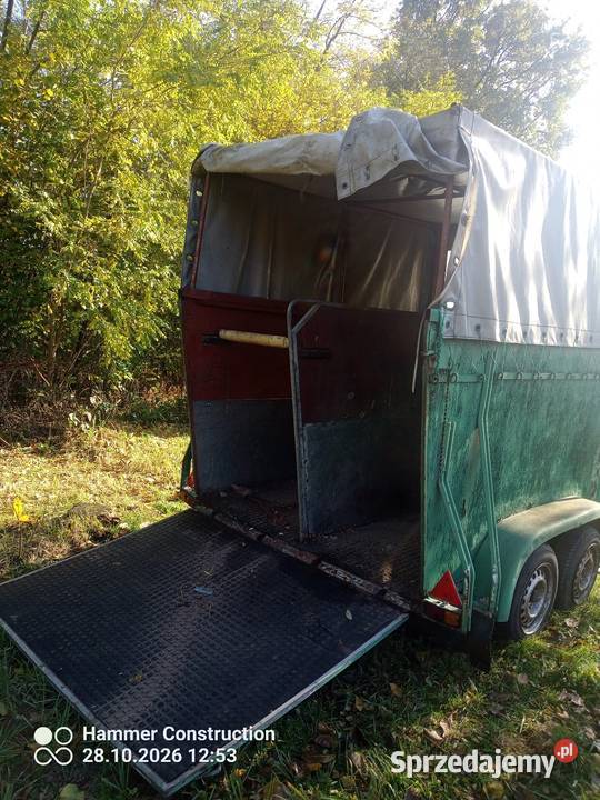 Sprzedam przyczepę do przewozu koni Opatówek