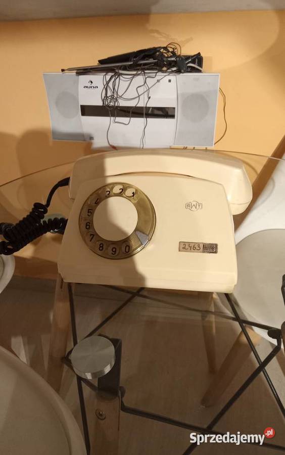 Sprzedam Kolekcjonerski Telefon Stacjonarny PRL Golub-Dobrzyń